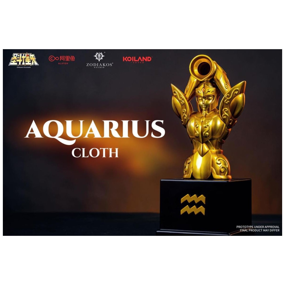 Zodiakos Studio - Aquarius Cloth - Totem des Wassermanns 1/6 - Statue Saint Seiya - die Ritter des Zodiakus