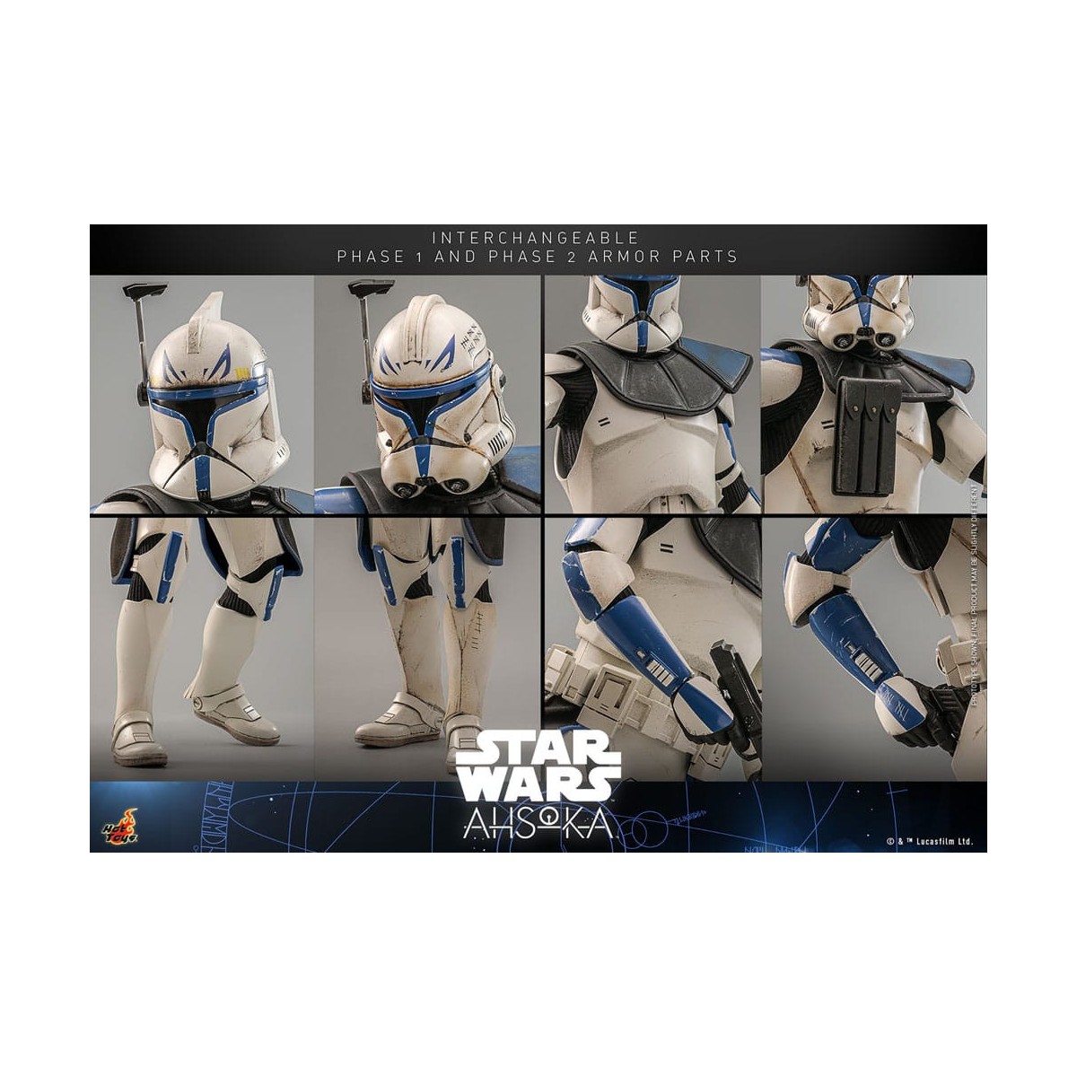 Hot Toys Star Wars - CAPTAIN REX - Ahsoka Tano 1/6