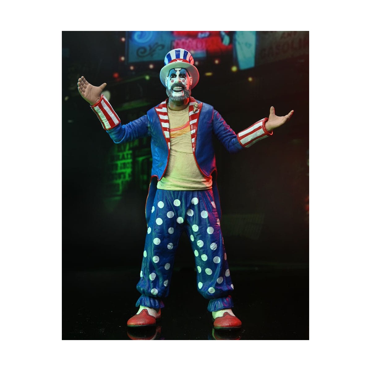 Neca - House of 1000 Corpses Captain Spaulding (Tailcoat) 20th Anniversary