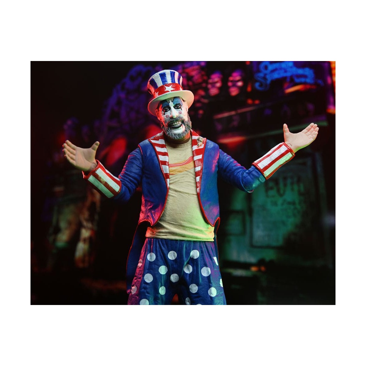 Neca - House of 1000 Corpses Captain Spaulding (Tailcoat) 20th Anniversary