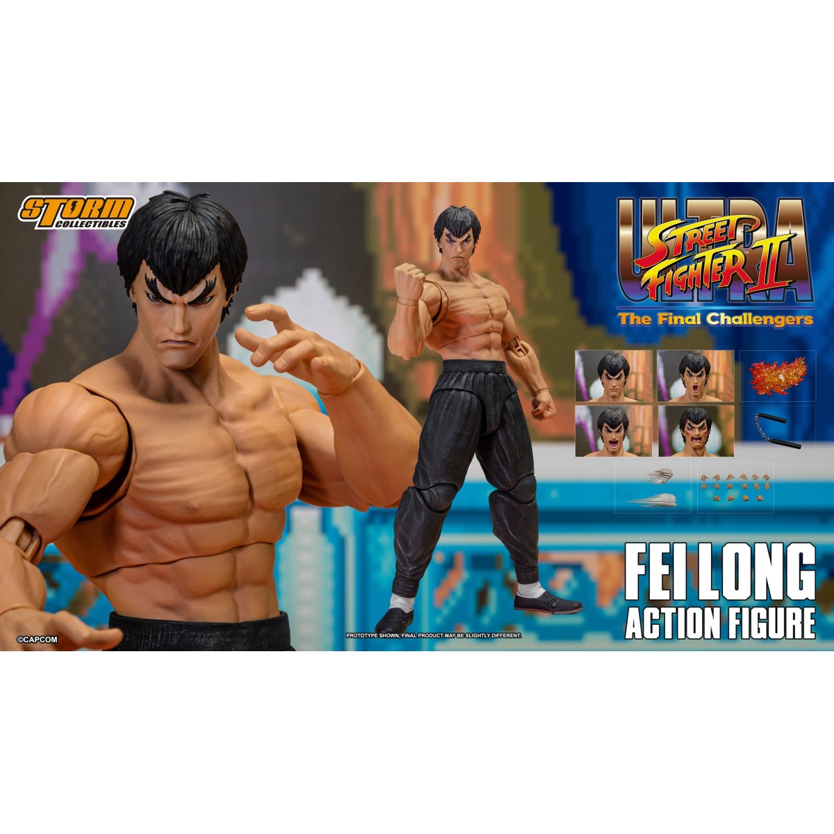 Storm Collectibles - Ultra Street Fighter 2 - Fei Long 1/12