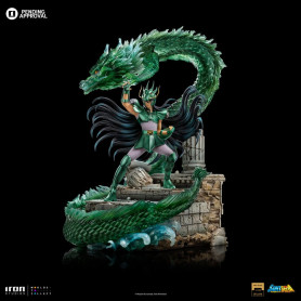 Iron Studios - Saint Seiya - Dragon Shiryu Deluxe Art Scale 1/10 - Die Ritter des Zodiak Hyoga des Schwans