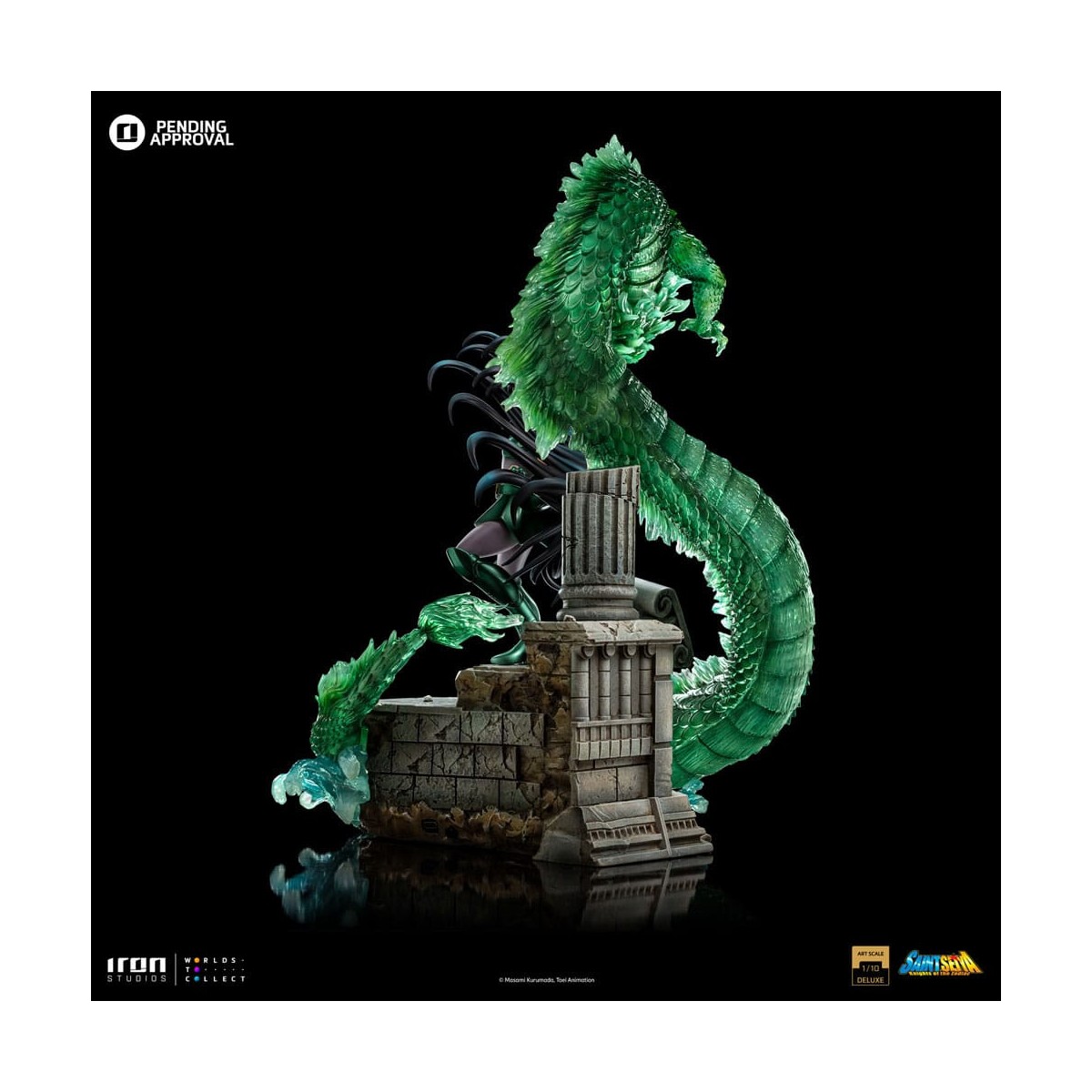 Iron Studios - Saint Seiya - Dragon Shiryu Deluxe Art Scale 1/10 - Die Ritter des Zodiak Hyoga des Schwans