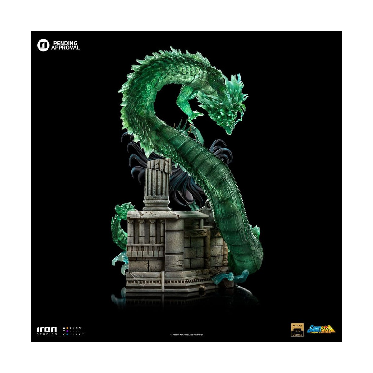 Iron Studios - Saint Seiya - Dragon Shiryu Deluxe Art Scale 1/10 - Die Ritter des Zodiak Hyoga des Schwans
