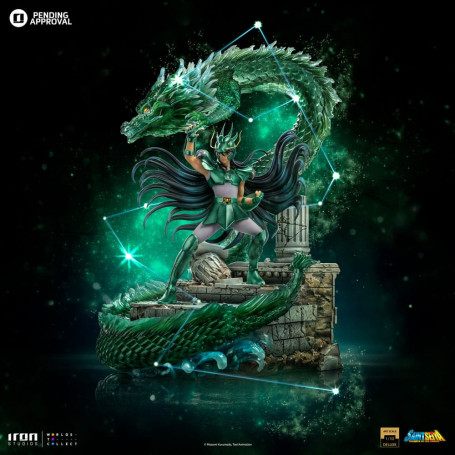 Iron Studios - Saint Seiya - Dragon Shiryu Deluxe Art Scale 1/10 - Die Ritter des Zodiak Hyoga des Schwans