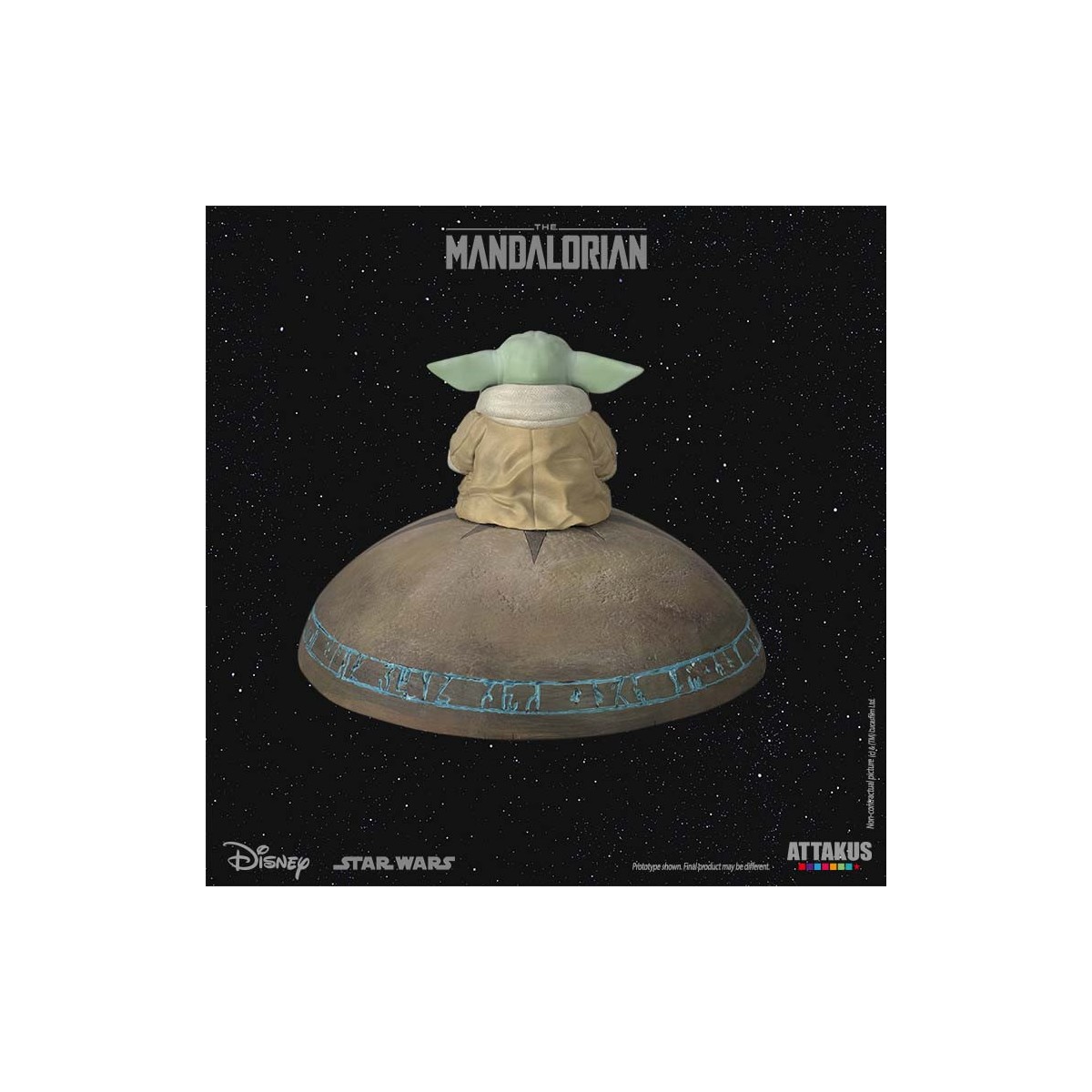 Attakus Starwars - Grogu "Summoning the Force" 1/5 - The Mandalorian
