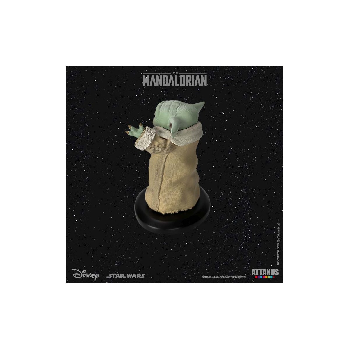 Attakus Starwars - Grogu "Happy" 1/5 - The Mandalorian