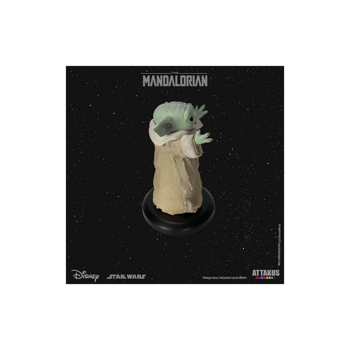 Attakus Starwars - Grogu "Happy" 1/5 - The Mandalorian
