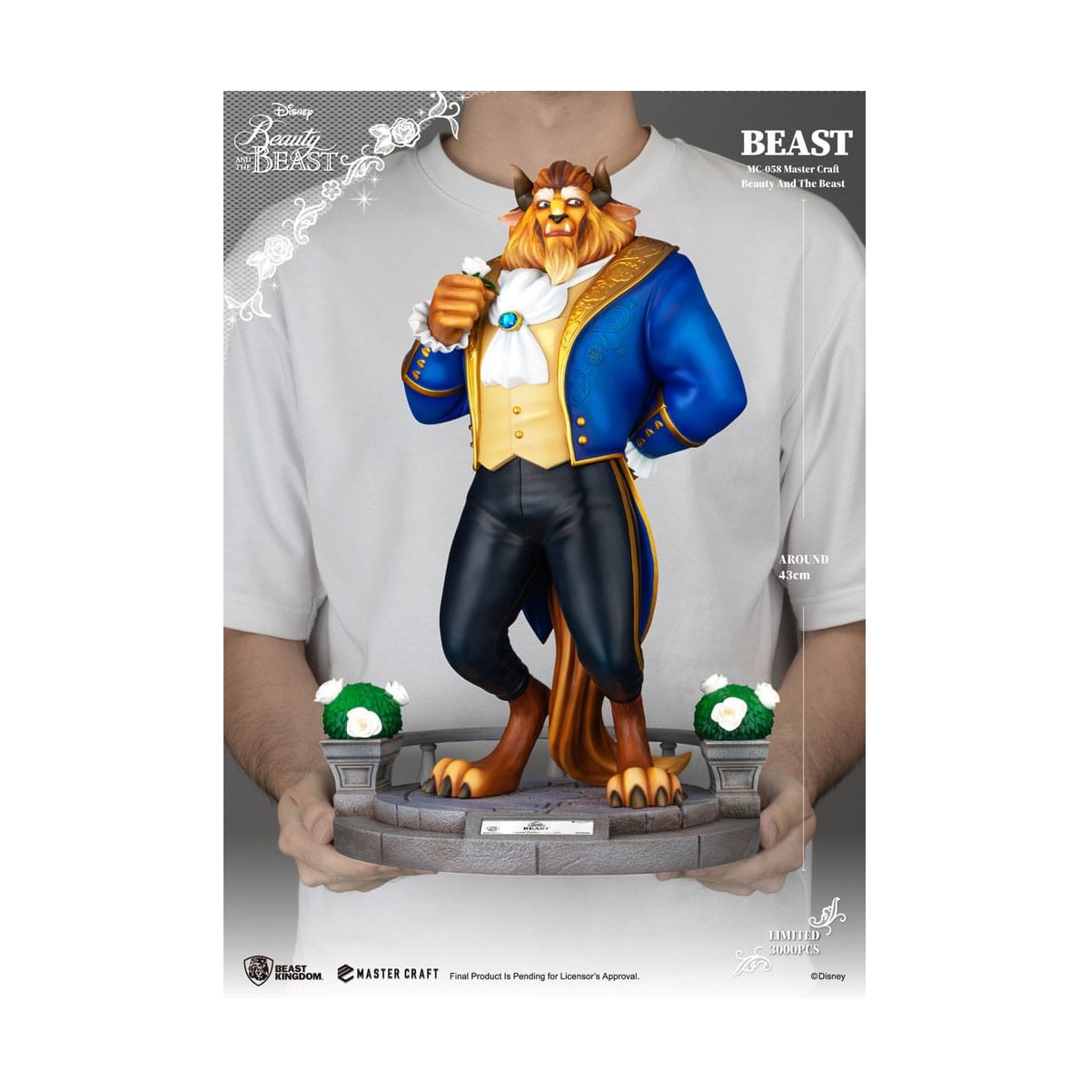 Beast Kingdom Disney Master Craft - Die Schöne und das Biest - Beast
