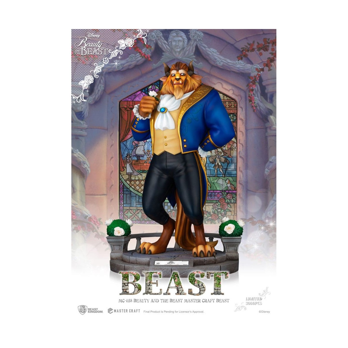 Beast Kingdom Disney Master Craft - Die Schöne und das Biest - Beast