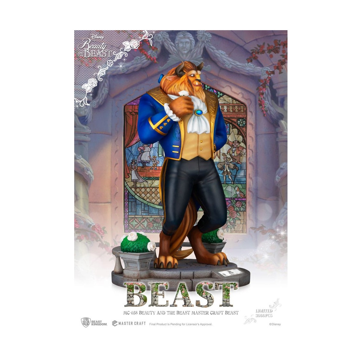 Beast Kingdom Disney Master Craft - Die Schöne und das Biest - Beast