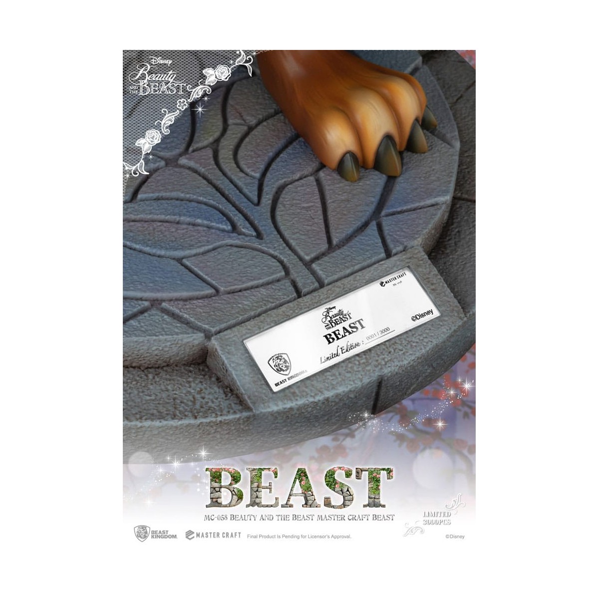Beast Kingdom Disney Master Craft - Die Schöne und das Biest - Beast