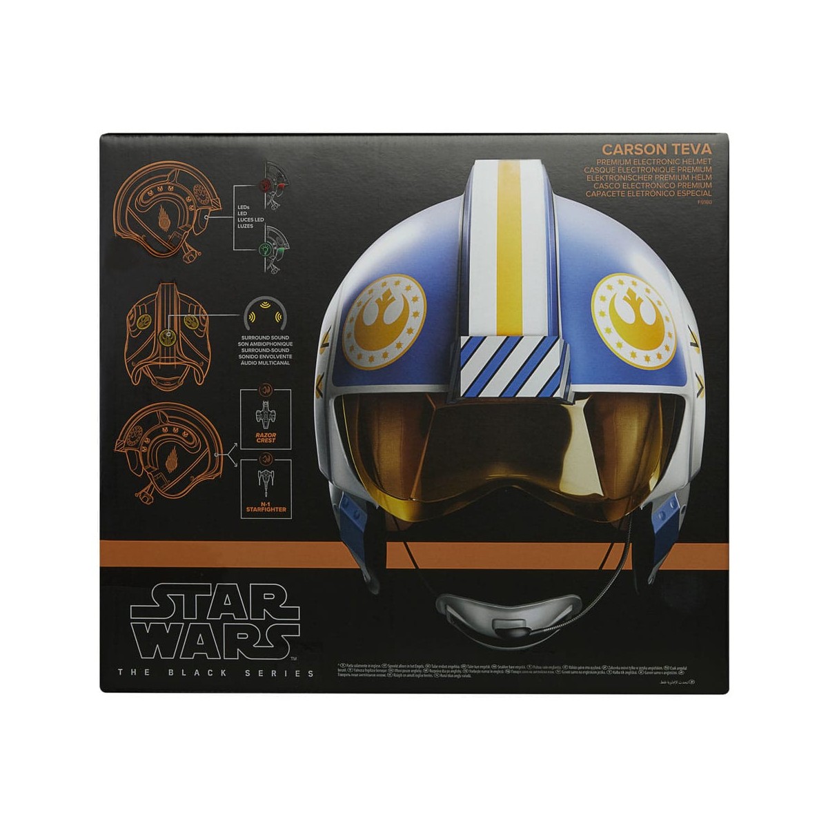 Hasbro Star Wars Elektronischer Helm Carson Teva - The Mandalorian