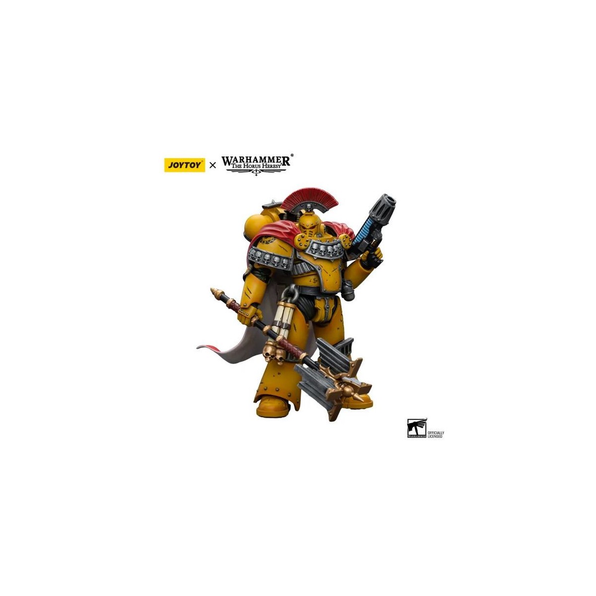 JoyToy Space Marines - Imperial Fists - Legion Chaplain Consul - 1/18 - Warhammer The Horus Heresy