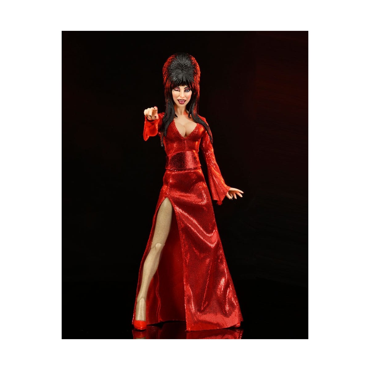 Neca - Elvira Mistress of the Dark Red, Fright, and Boo - Retro Cloth