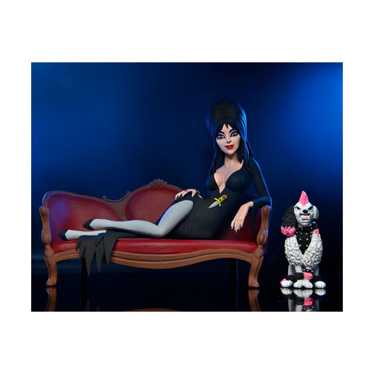 Neca - Toony Terrors - Elvira on Couch - Elvira