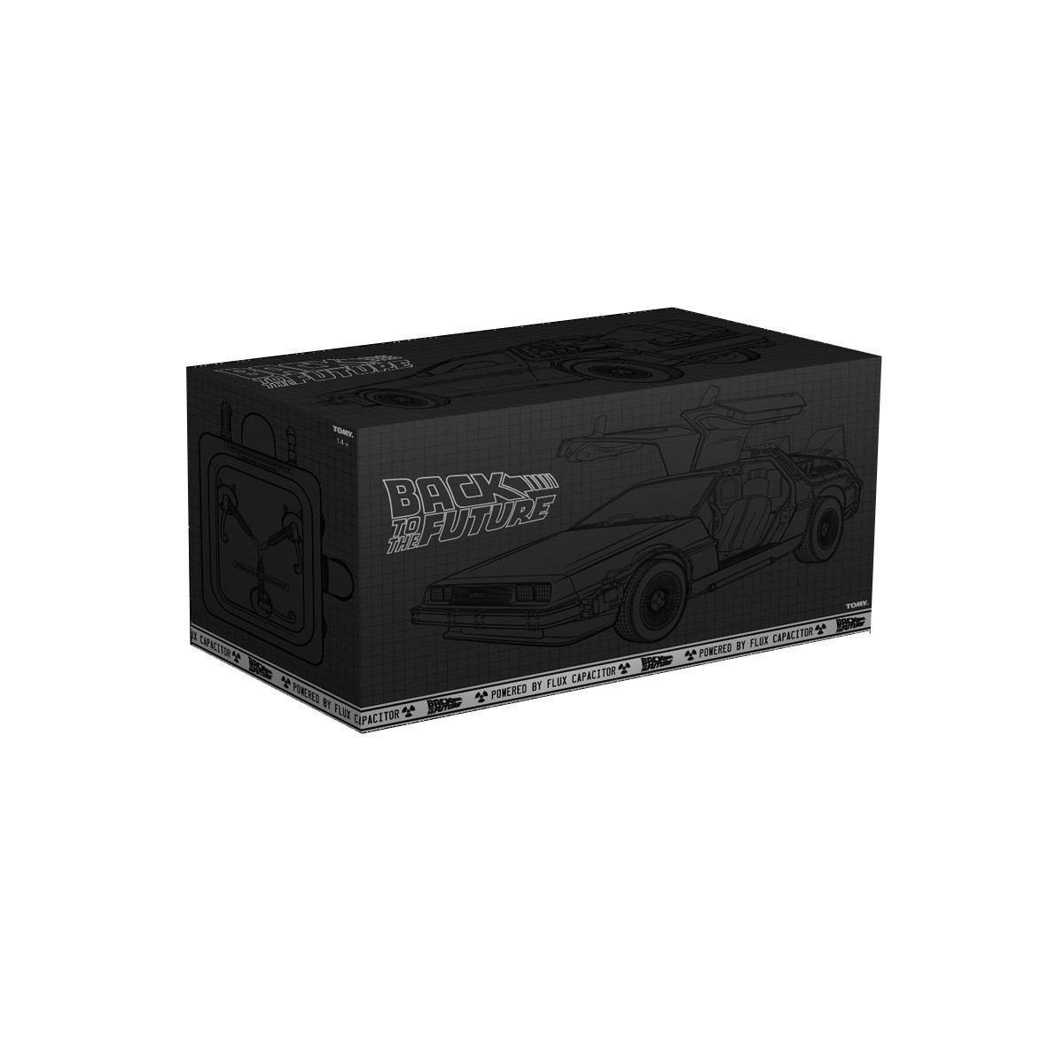 Takara Tomy - Back to the Future - Die Besetzung der Time Machine Replica DeLorean