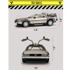 Takara Tomy - Back to the Future - Die Besetzung der Time Machine Replica DeLorean