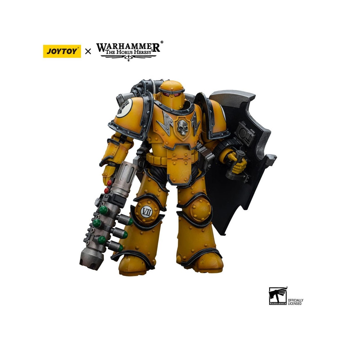 JoyToy Space Marines - Imperial Fists - Legion MkIII Breacher Squad Legion Breacher with Graviton Gun 1/18
