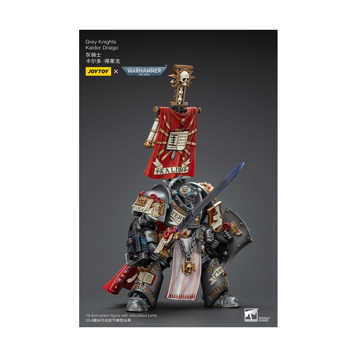 JoyToy Space Marines - Grey Knights - Terminator Kaldor Draigo 1/18 - Warhammer 40K