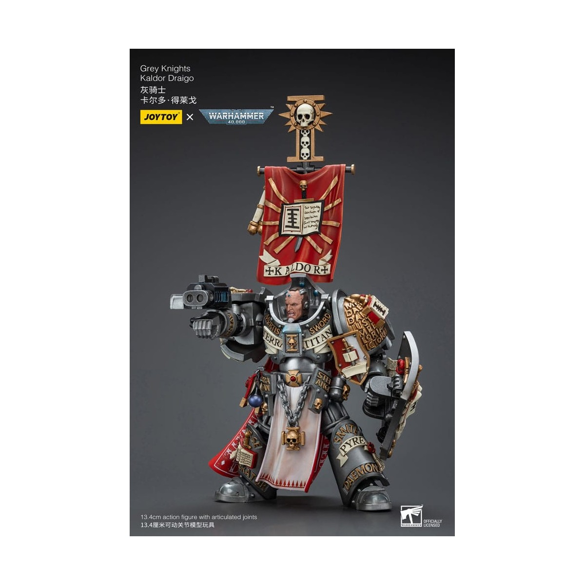 JoyToy Space Marines - Grey Knights - Terminator Kaldor Draigo 1/18 - Warhammer 40K