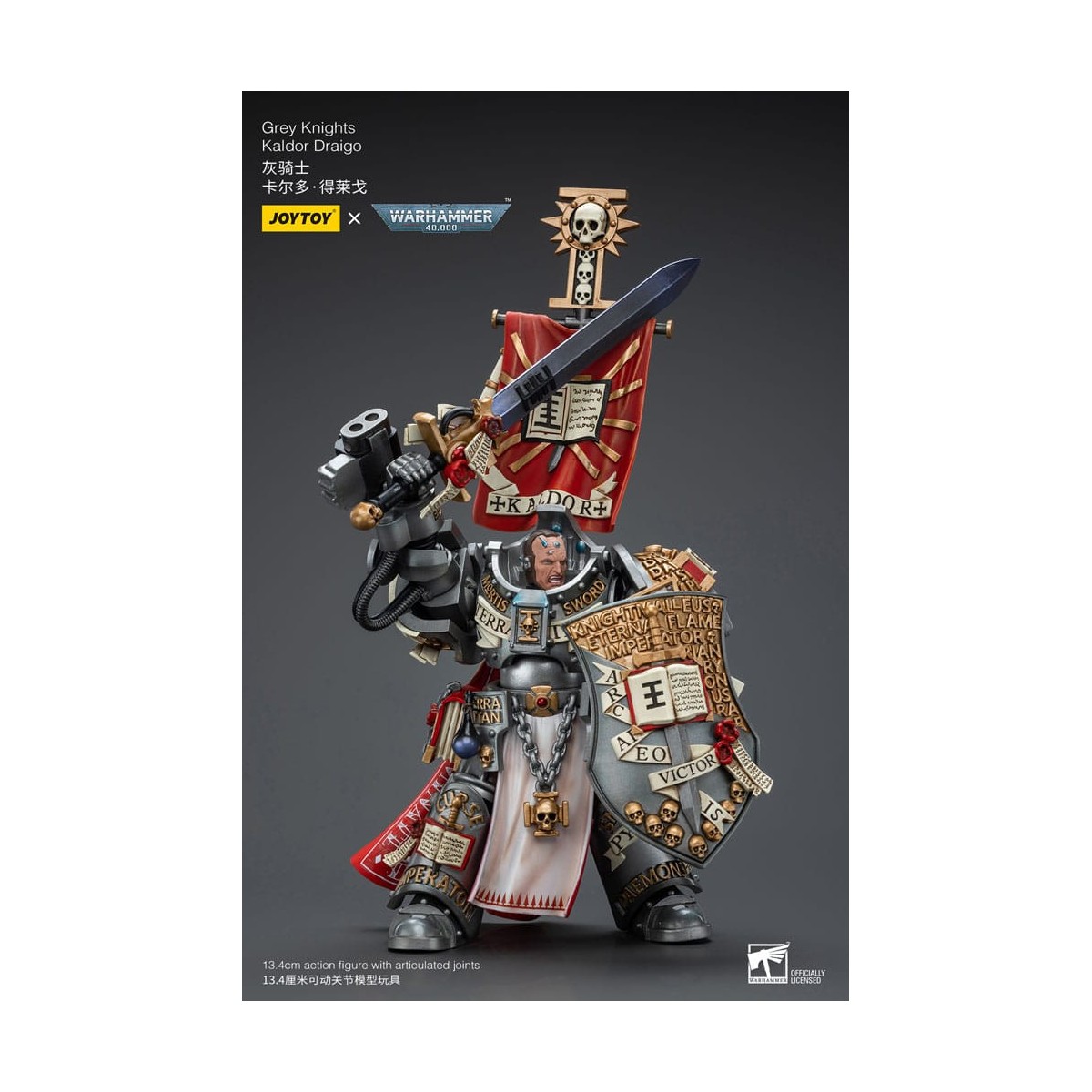 JoyToy Space Marines - Grey Knights - Terminator Kaldor Draigo 1/18 - Warhammer 40K