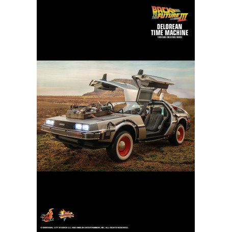 Hot Toys - Delorean Zurück in die Zukunft 3 1/6 - BTTF3