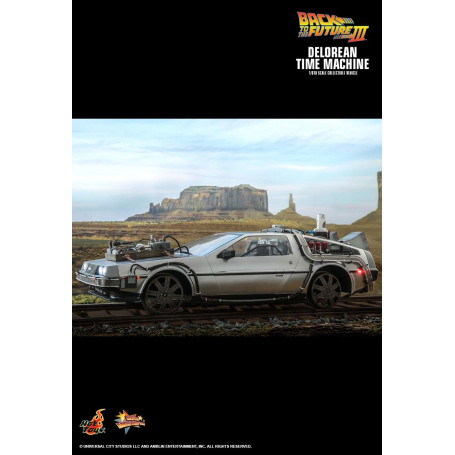 Hot Toys - Delorean Zurück in die Zukunft 3 1/6 - BTTF3