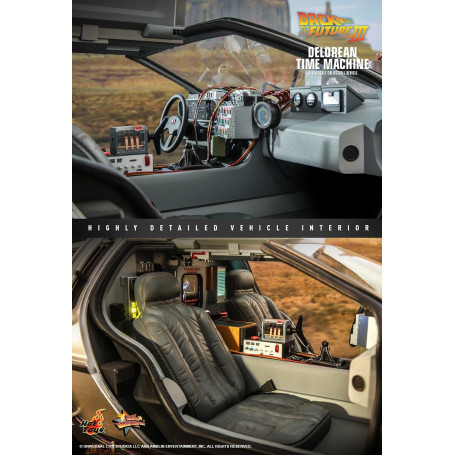 Hot Toys - Delorean Zurück in die Zukunft 3 1/6 - BTTF3
