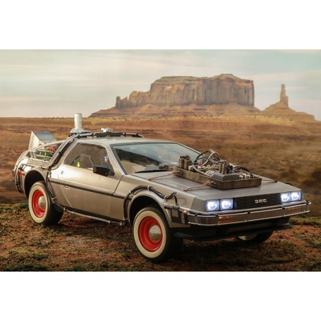 Hot Toys - Delorean Zurück in die Zukunft 3 1/6 - BTTF3