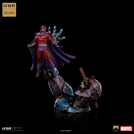 Iron Studios Marvel - Magneto and Sentinel - Deluxe Art Scale 1/10 CCXP 2023