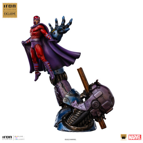 Iron Studios Marvel - Magneto and Sentinel - Deluxe Art Scale 1/10 CCXP 2023