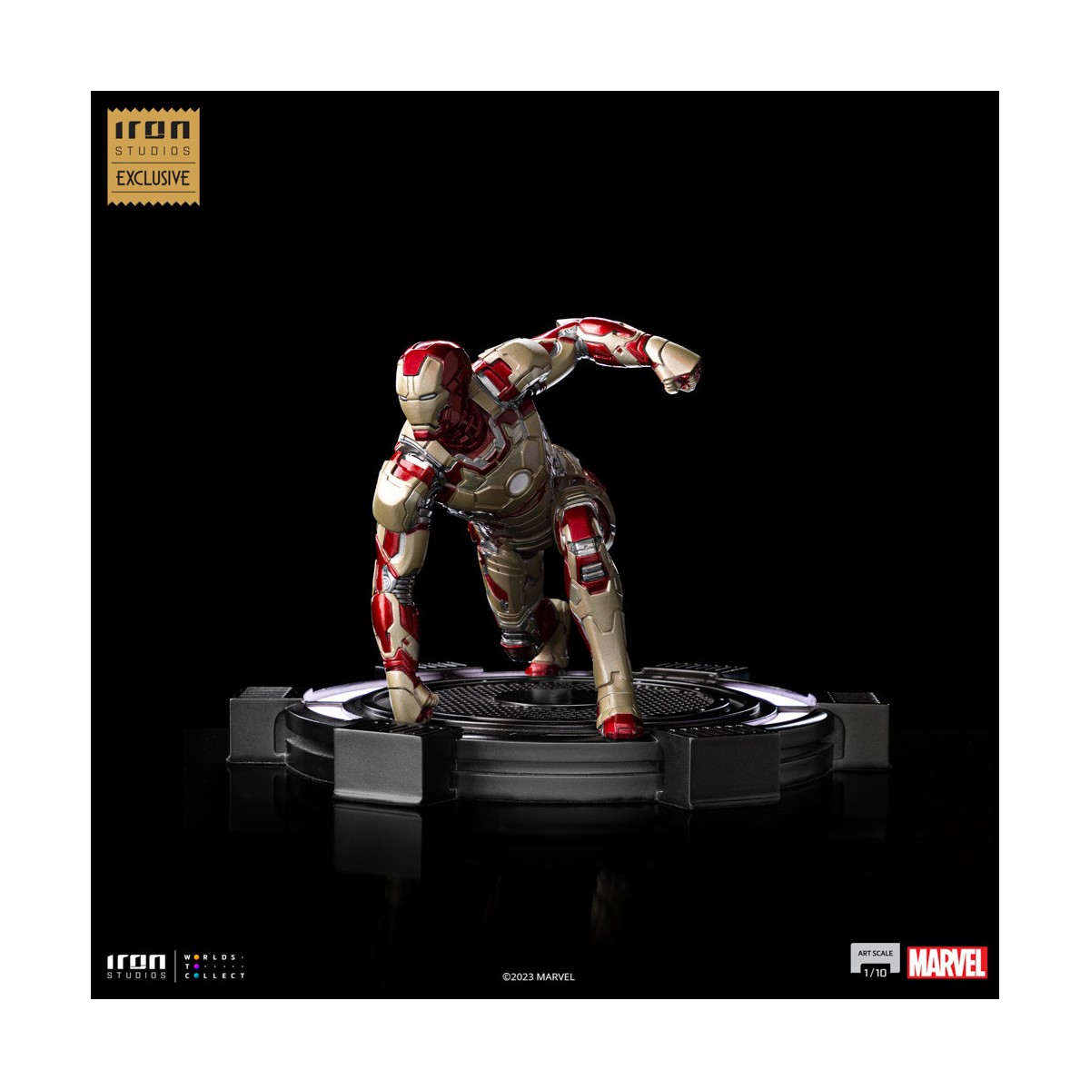 IRON STUDIOS Marvel - BDS Art Scale Iron Man Mark 42 1/10 - CCXP 2023