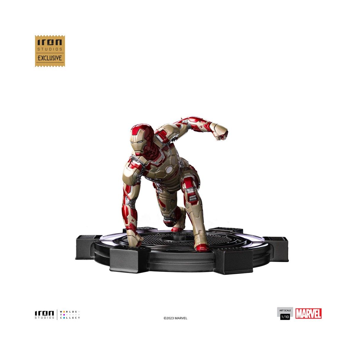 IRON STUDIOS Marvel - BDS Art Scale Iron Man Mark 42 1/10 - CCXP 2023