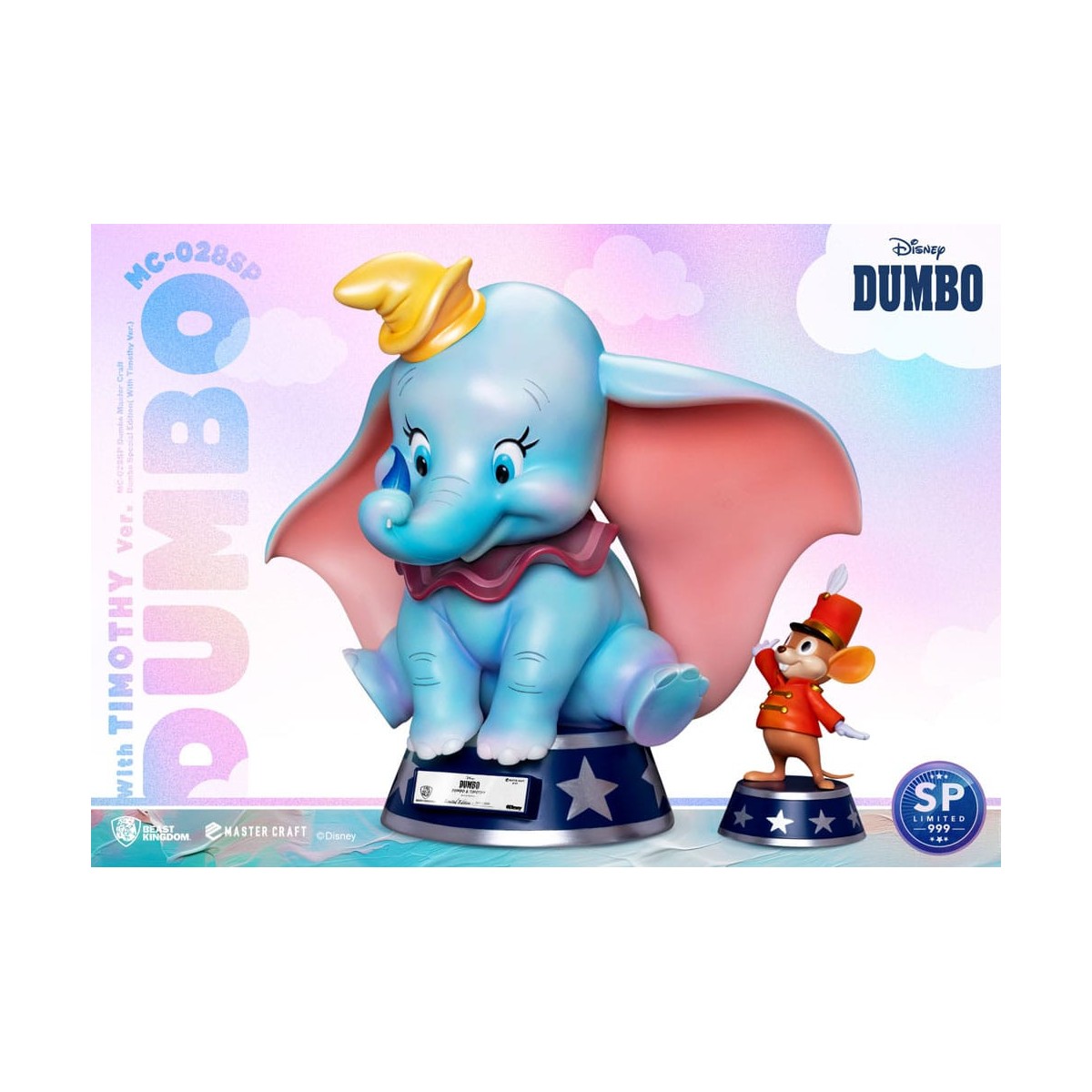 Beast Kingdom Disney Master Craft - Dumbo Special Edition (With Timothy Version)