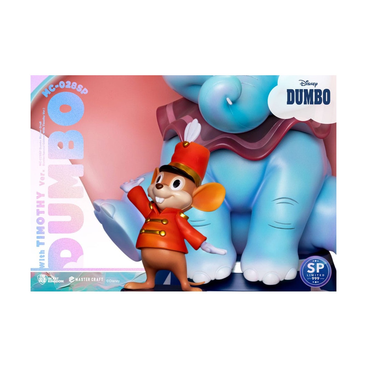 Beast Kingdom Disney Master Craft - Dumbo Special Edition (With Timothy Version)