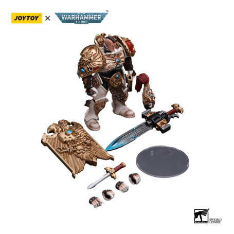 JoyToy Space Marines - Adeptus Custodes Solar Watch - Custodian Guard with Sentinel Blade and Praesidium Shield 1/18
