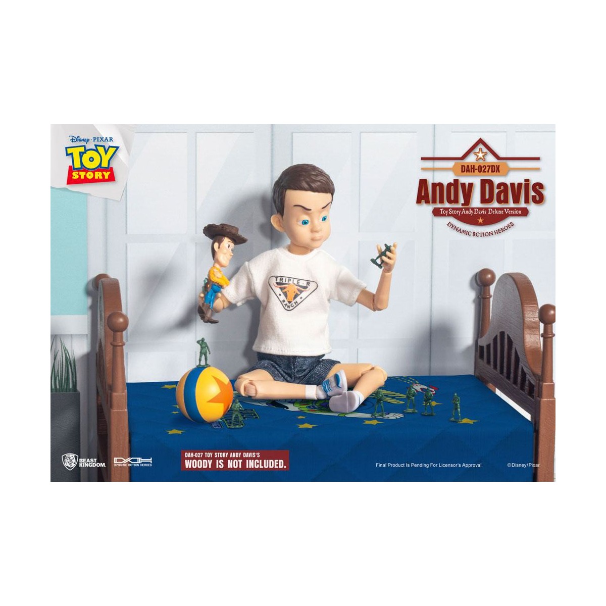 Beast Kingdom - Toy Story Andy Davis Deluxe Version - Dynamic Action Heroes 1/9