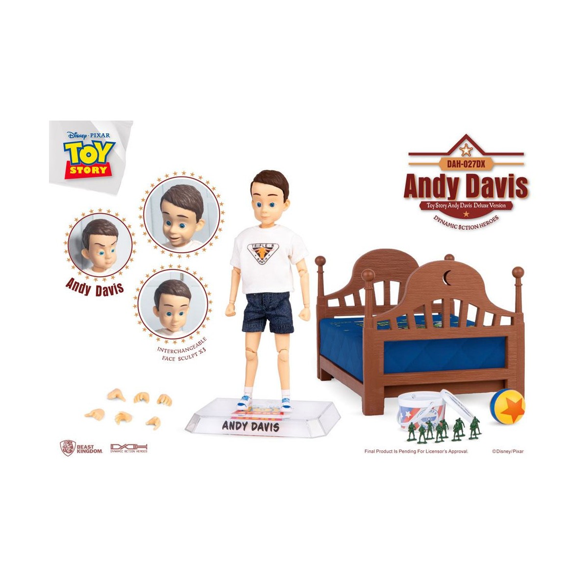Beast Kingdom - Toy Story Andy Davis Deluxe Version - Dynamic Action Heroes 1/9
