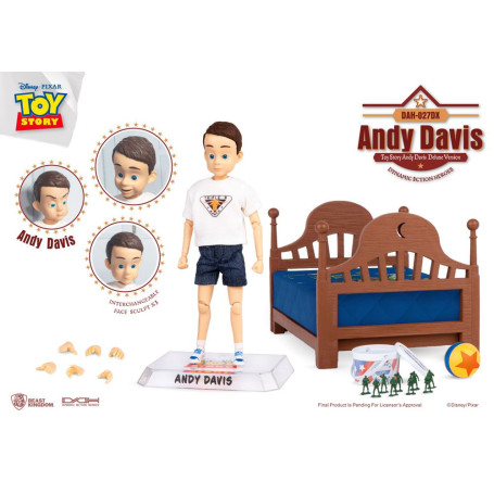 Beast Kingdom - Toy Story Andy Davis Deluxe Version - Dynamic Action Heroes 1/9