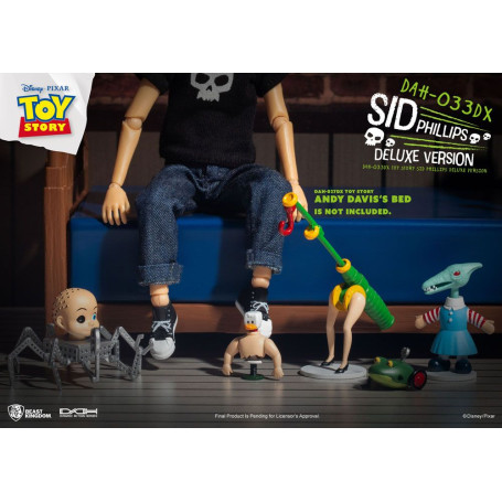 Beast Kingdom - Toy Story Sid Phillips Deluxe Version - Dynamic Action Heroes 1/9