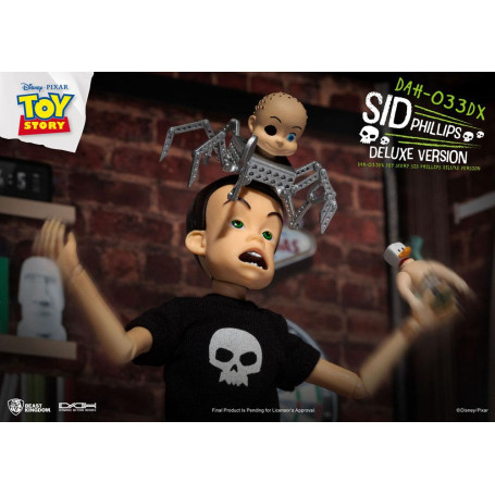 Beast Kingdom - Toy Story Sid Phillips Deluxe Version - Dynamic Action Heroes 1/9