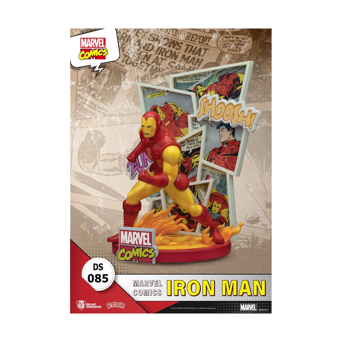 Beast Kingdom Marvel Comics Diorama PVC - Iron Man D-Stage