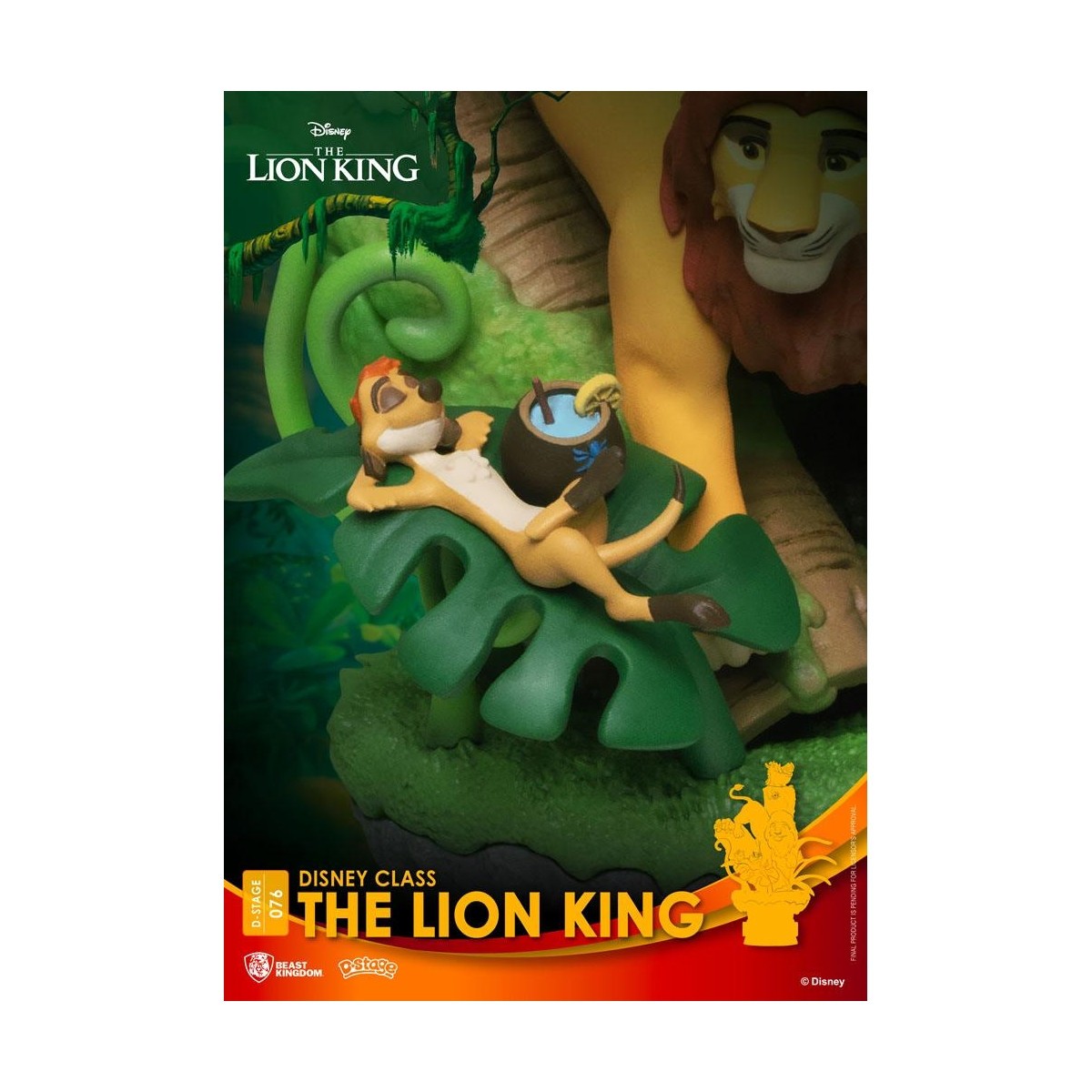 Beast Kingdom Disney Der König der Löwen Diorama - D-Stage