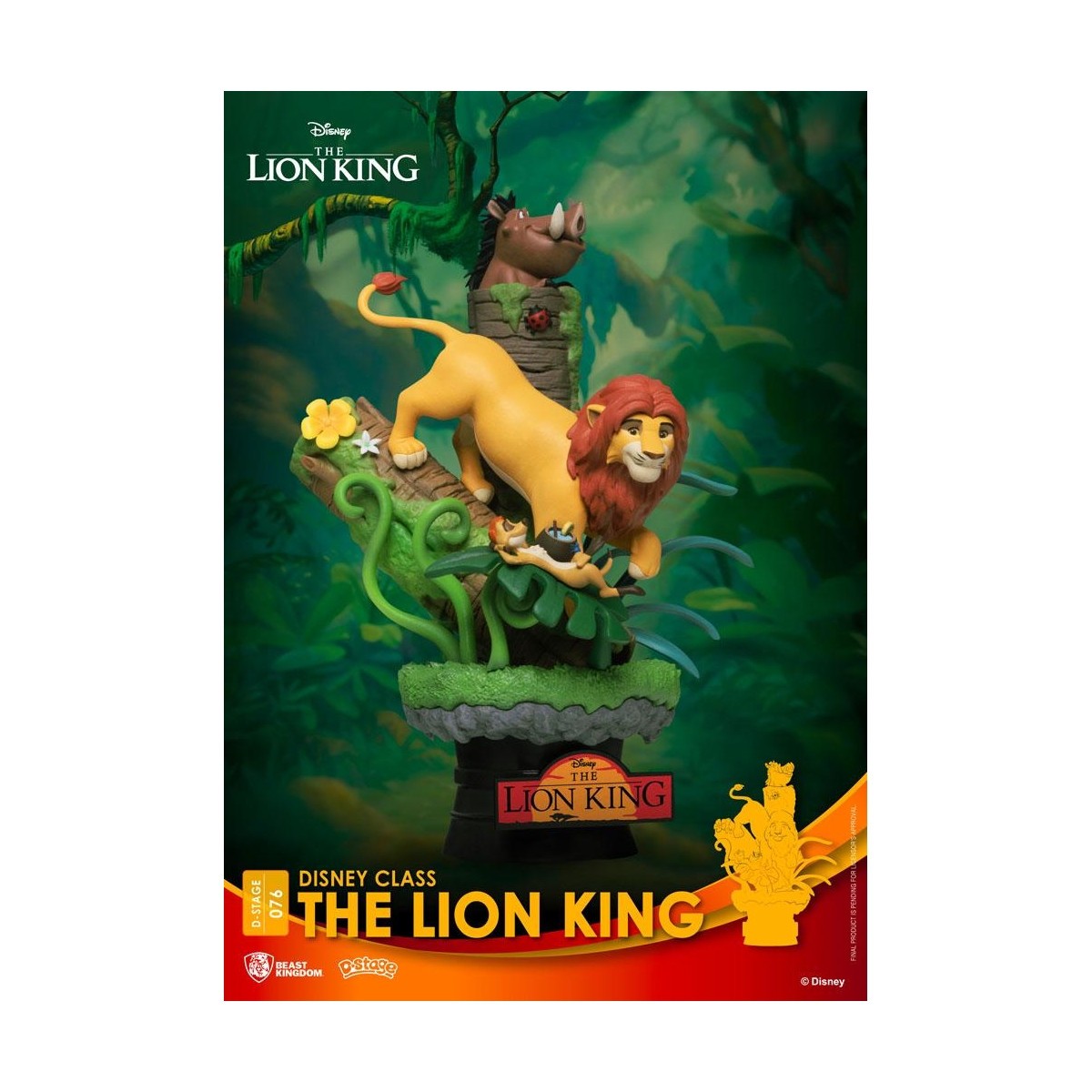 Beast Kingdom Disney Der König der Löwen Diorama - D-Stage