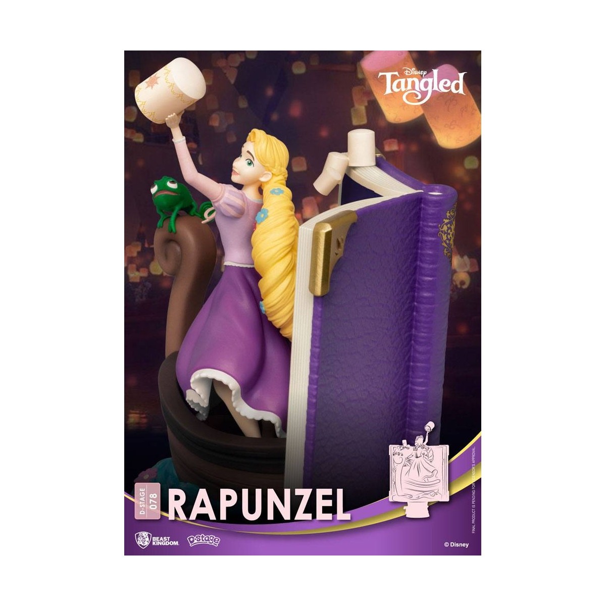 Beast Kingdom Disney Rapunzel diorama - D-Stage Story Book Series