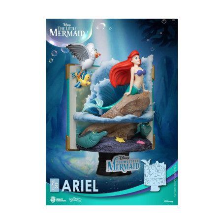 Beast Kingdom Disney Die kleine Meerjungfrau Diorama ARIEL - D-Stage Story Book Series