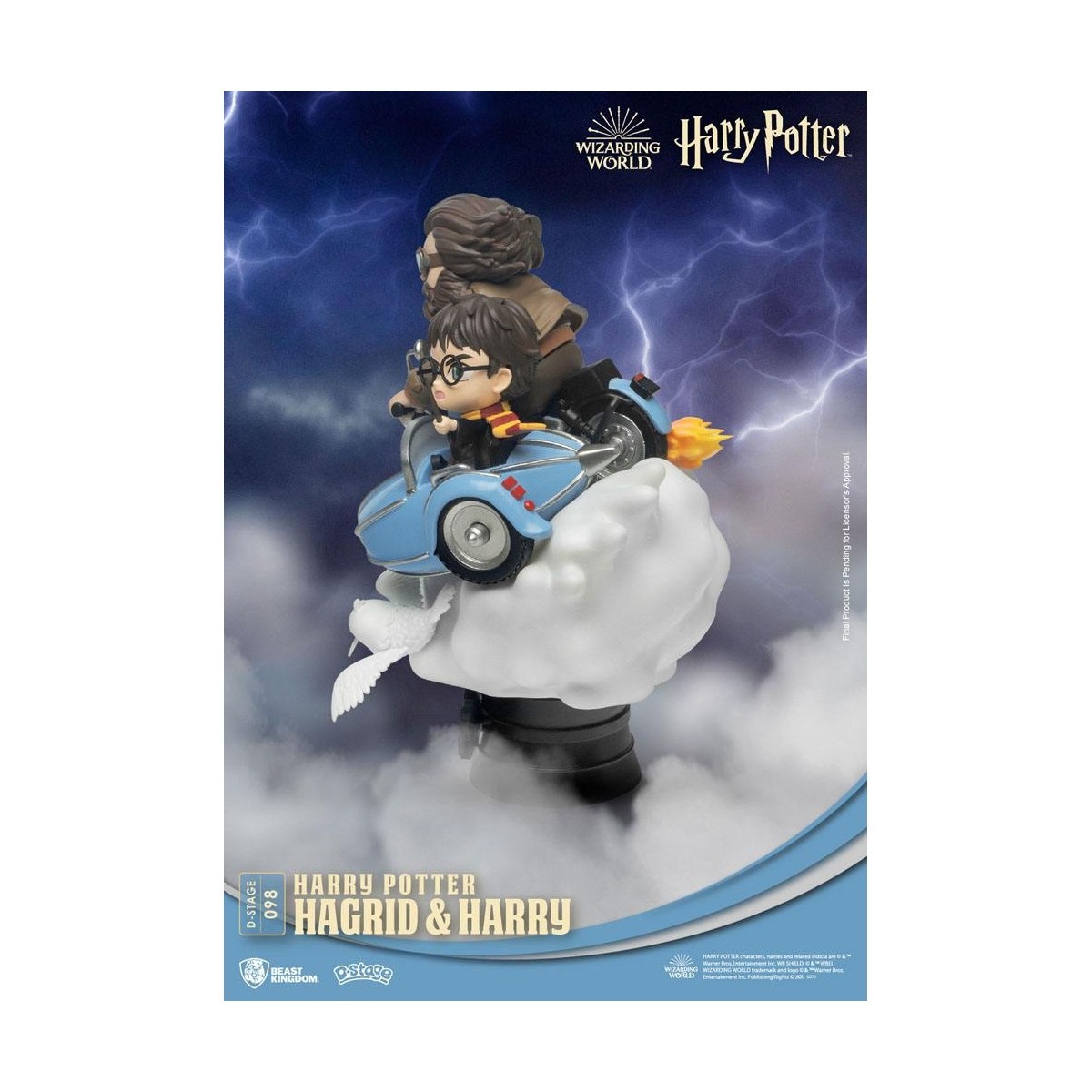 Beast Kingdom Harry Potter Diorama Hagrid & Harry Standard Version - D-Stage