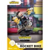 Beast Kingdom Die Minions 2 Diorama Rocket Bike - D-Stage Story Book Series