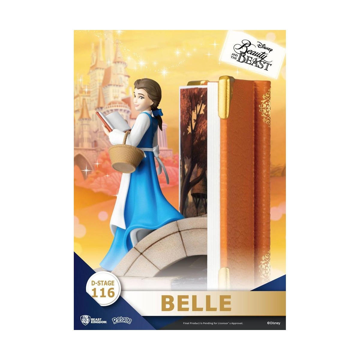 Beast Kingdom Disney Die Schöne & das Biest Diorama BELLE - D-Stage Story Book Series